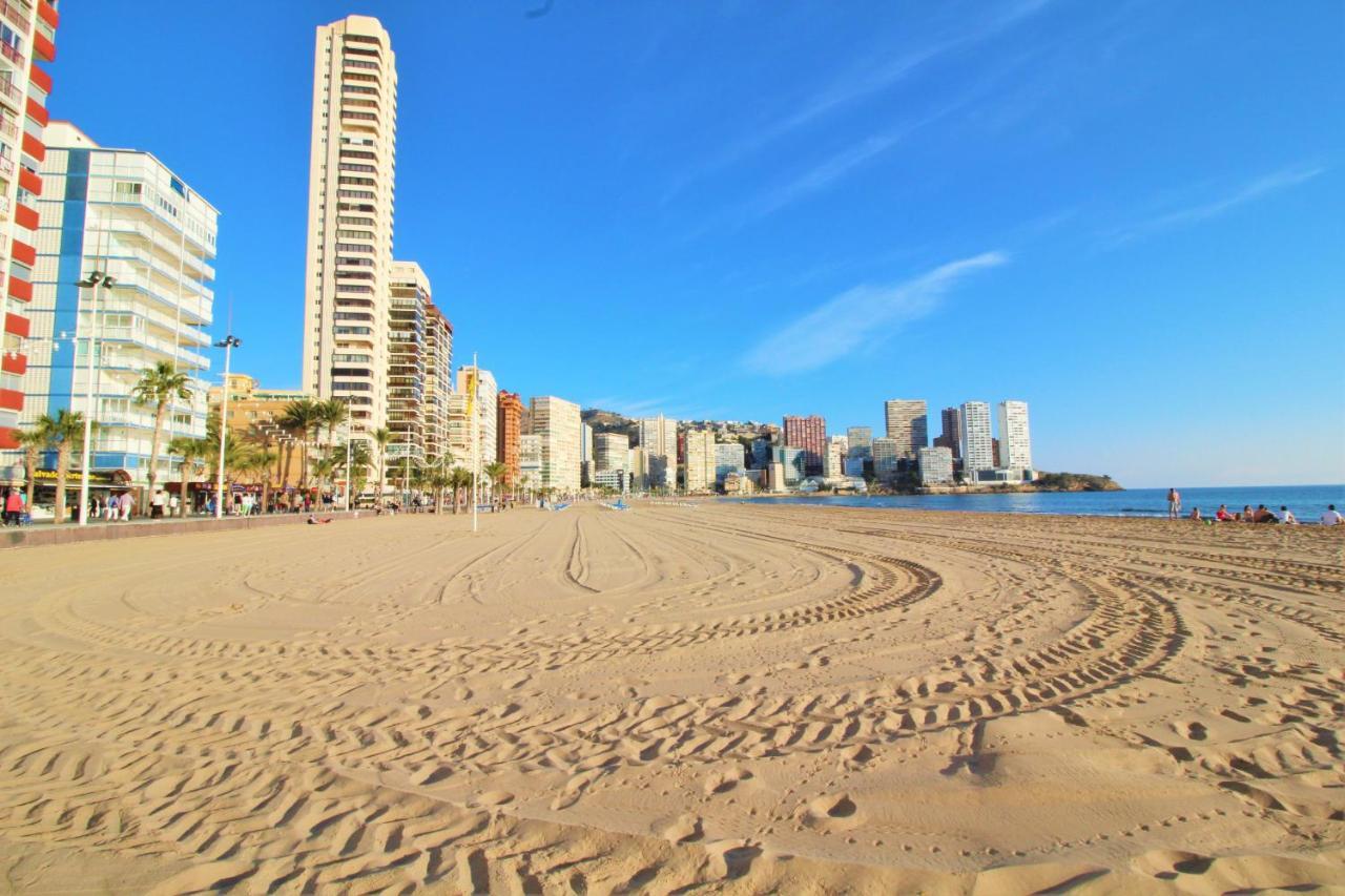 Las Damas 14-B Sea View Levante Beach Benidorm Buitenkant foto