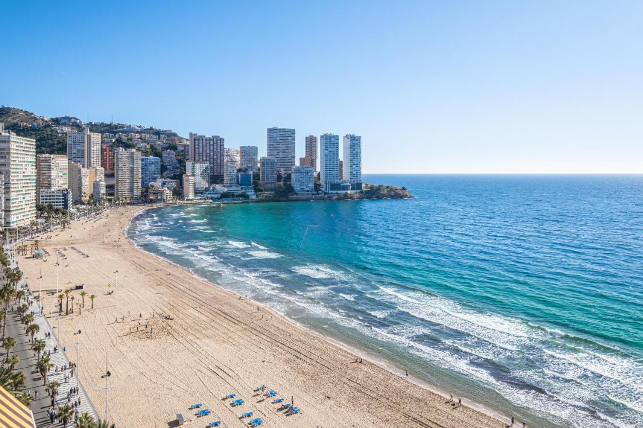 Las Damas 14-B Sea View Levante Beach Benidorm Buitenkant foto